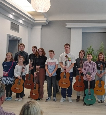 Jarní koncert kytaristů